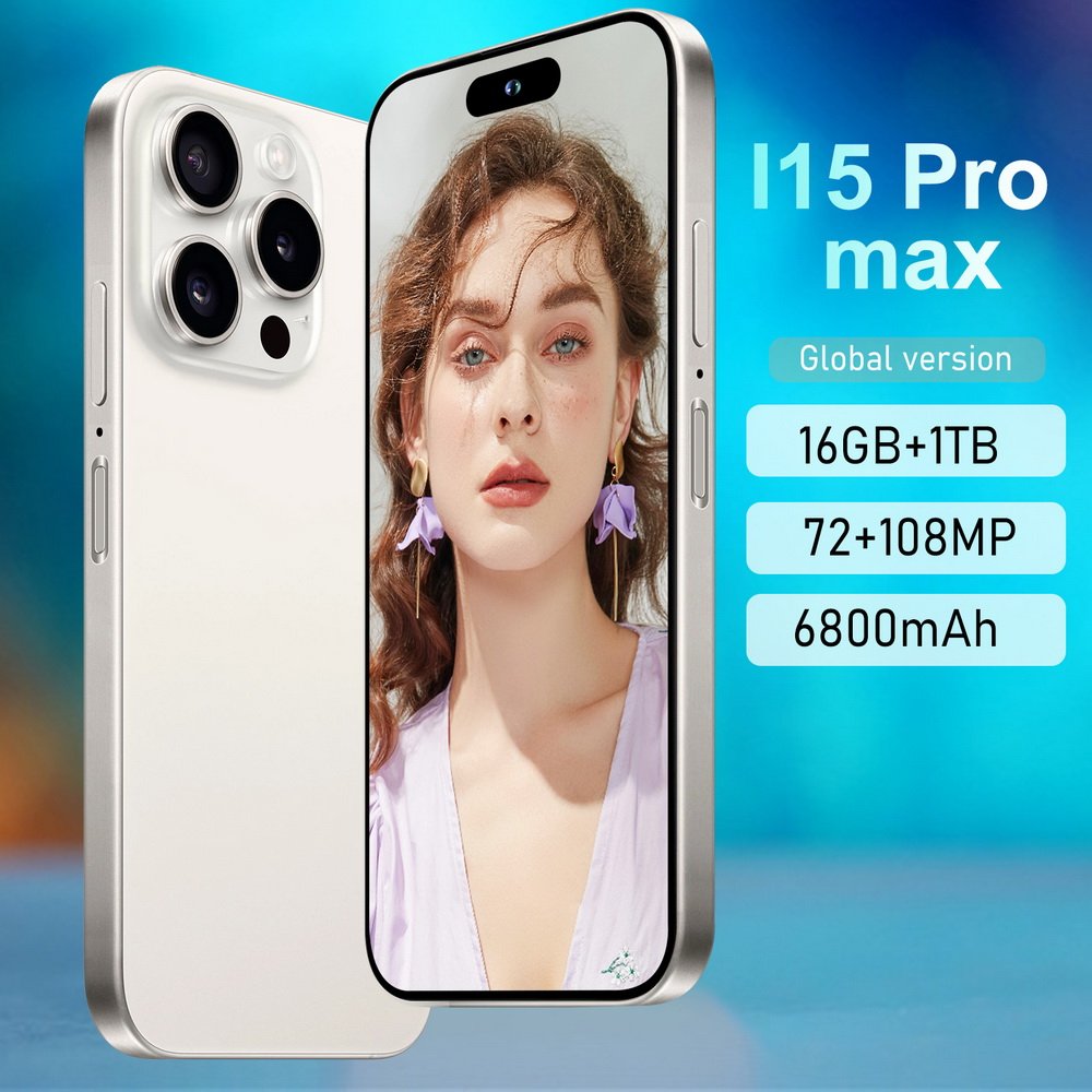 2024 Hot Selling HD 5G Smart Island Capsule Screen Smart Phone Fingerprints Unlocking Facial Recognition Mobile Phone